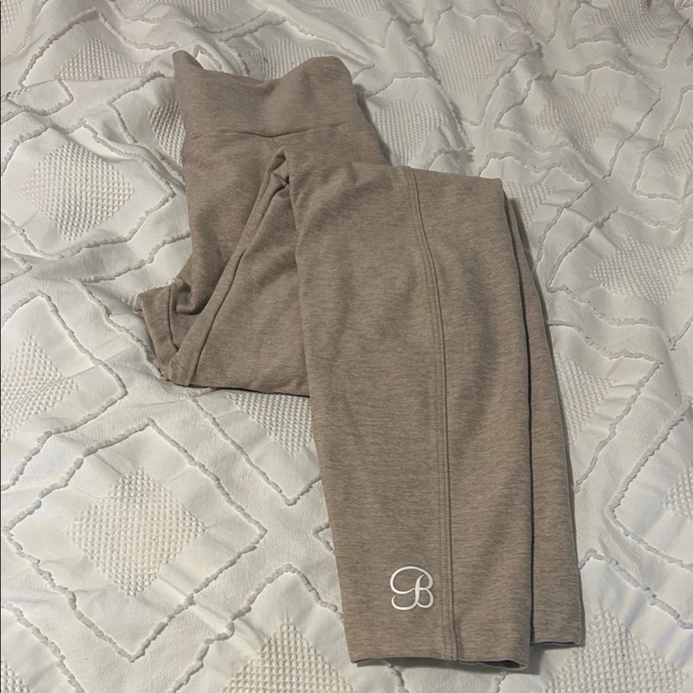 Bombshell Sportswear Curve Taupe Leggings